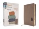 Niv, Read. Think. Live., Leathersoft, Brown, Comfort Print
