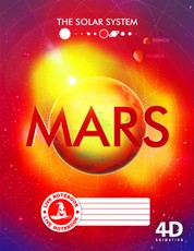 Atgyjantis 4D sąsiuvinis Marsas (dideliais langeliais, 48 l.)