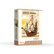 CUBICFUN 3D dėlionė „Laivas Santa Maria“