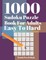 1000 Sudoku Puzzle Books For Adults Easy To Hard