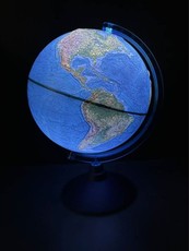 Gaublys reljefinis gamtinis / žvaigždynai, interaktyvus, 32 cm Gaublys reljefinis gamtinis / žvaigždynai, interaktyvus, 32 cm