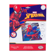SPIDER-MAN CRYSTAL ART Atvirukas „Žmogus-voras“, 18 x 18 cm