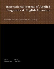 International Journal of Applied Linguistics & English Literature