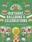 Birthdays, Balloons & Celebrations Sticker, Color & Activity Book