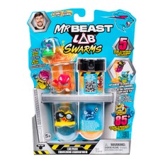 Mr. Beast figūra - Swarm Lab 5 pak.