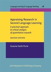 Appraising Research in Second Language Learning
