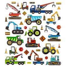 Lipdukai STATYBINĖS TRANSPORTO PRIEMONĖS 35vnt