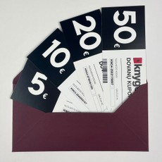 Dovanų kupono vokas (bordo)