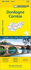 Michelin Correze / Dordogne (Perigord) Local 329