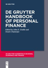De Gruyter Handbook of Personal Finance
