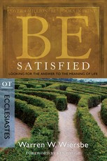 Be Satisfied: Looking for the Answer to the Meaning of Life