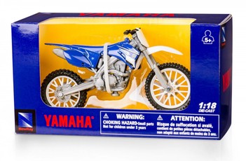 Motociklas Yamaha YZ 450F 1:18
