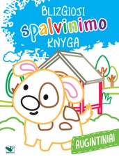 Blizgioji spalvinimo knyga. Augintiniai