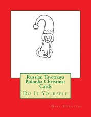 Russian Tsvetnaya Bolonka Christmas Cards