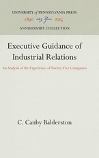 Executive Guidance of Industrial Relations