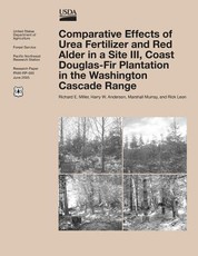 Comparative Effects of Urea Fertilizer and Red Alder in a Site III, Coast Douglas-Fir Plantation in the Washington Cascade Range