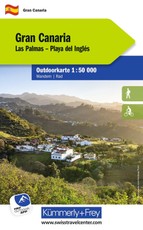 Kümmerly+Frey Outdoorkarte Gran Canaria 1:50.000