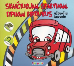 Skaičiuojam, spalvinam, lipinam lipdukus