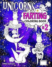 Unicorns Farting Coloring Book 2