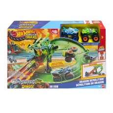 HOT WHEELS MONSTER TRUCKS rinkinys – Drakono sunaikinimas (JFR06)
