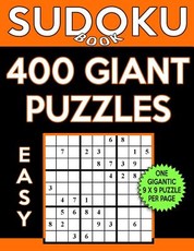 Sudoku Book 400 Easy GIANT Puzzles