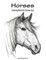 Horses Coloring Book for Grown-Ups 1