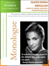 Profiles of Women Past & Present - Queen Rania Al Abdullah, Queen of Jordan, Advocate and Humanitarian (1970 -)