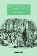Missionary Writing and Empire, 1800-1860