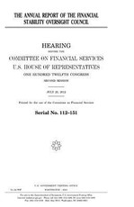 The annual report of the Financial Stability Oversight Council