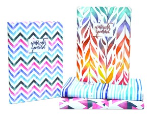 Knyga A5 WATERCOLOR diary