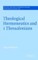 Theological Hermeneutics and 1 Thessalonians