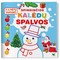 Spindinčios Kalėdų spalvos. 3-4 metų vaikams