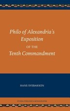 Philo of Alexandria's Exposition of the Tenth Commandment
