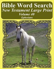 Bible Word Search New Testament Large Print Volume 40