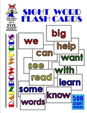 Sight Word Flash Cards