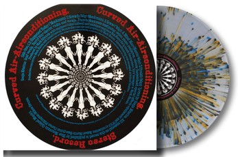 Vinilinė plokštelė LP CURVED AIR „Airconditioning“ (Indie Crystal Exclusive Splatter Vinyl) (LP)