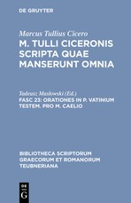 Scripta Quae Manserunt Omnia, Fasc. 23