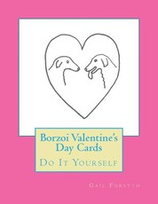 Borzoi Valentine's Day Cards