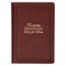 NLT Holy Bible Everyday Devotional Bible for Men New Living Translation, Vegan Leather, Burgundy Debossed