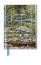 Claude Monet: Bridge Over a Pond of Water Lilies (Foiled Pocket Journal)