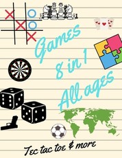 Tec tac toe & more Games 8 in 1 All ages