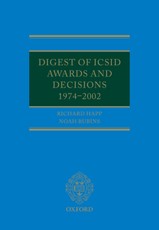 Digest of ICSID Awards and Decisions: 1974-2002