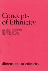 Concepts of Ethnicity