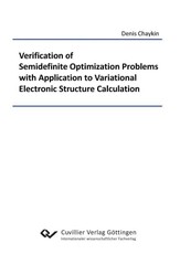 Verification of Semidefinite Optimization Problems with Application to Variational Electronic Structure Calculation