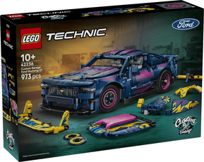 LEGO Technic Custom Garage Ford Mustang GT Car