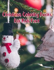 Christmas Coloring Books For Kids Pack
