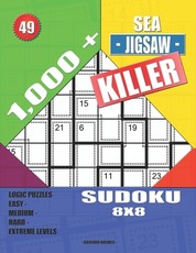1,000 + Sea jigsaw killer sudoku 8x8