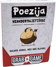 Stalo žaidimas POEZIJA NEANDERTALIŠKAI (kišeninė versija)