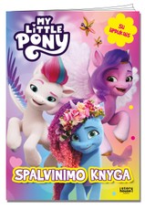 Mažieji poniai. Spalvinimo knyga