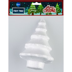 Putplasčio figūrėlė „Christmas Tree“ (balta)